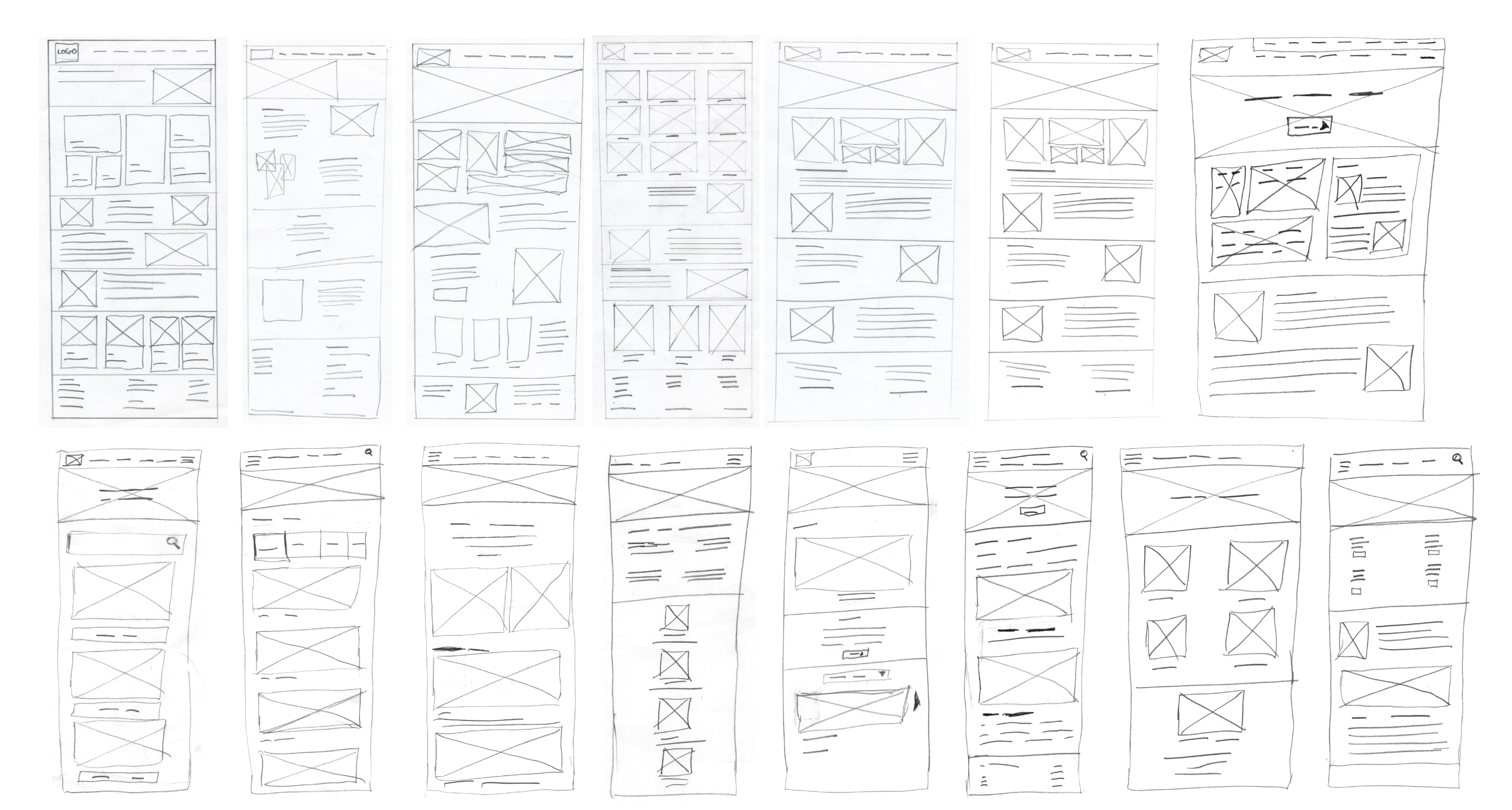oakville historical society paper wireframes mobile and dekstop screenshot