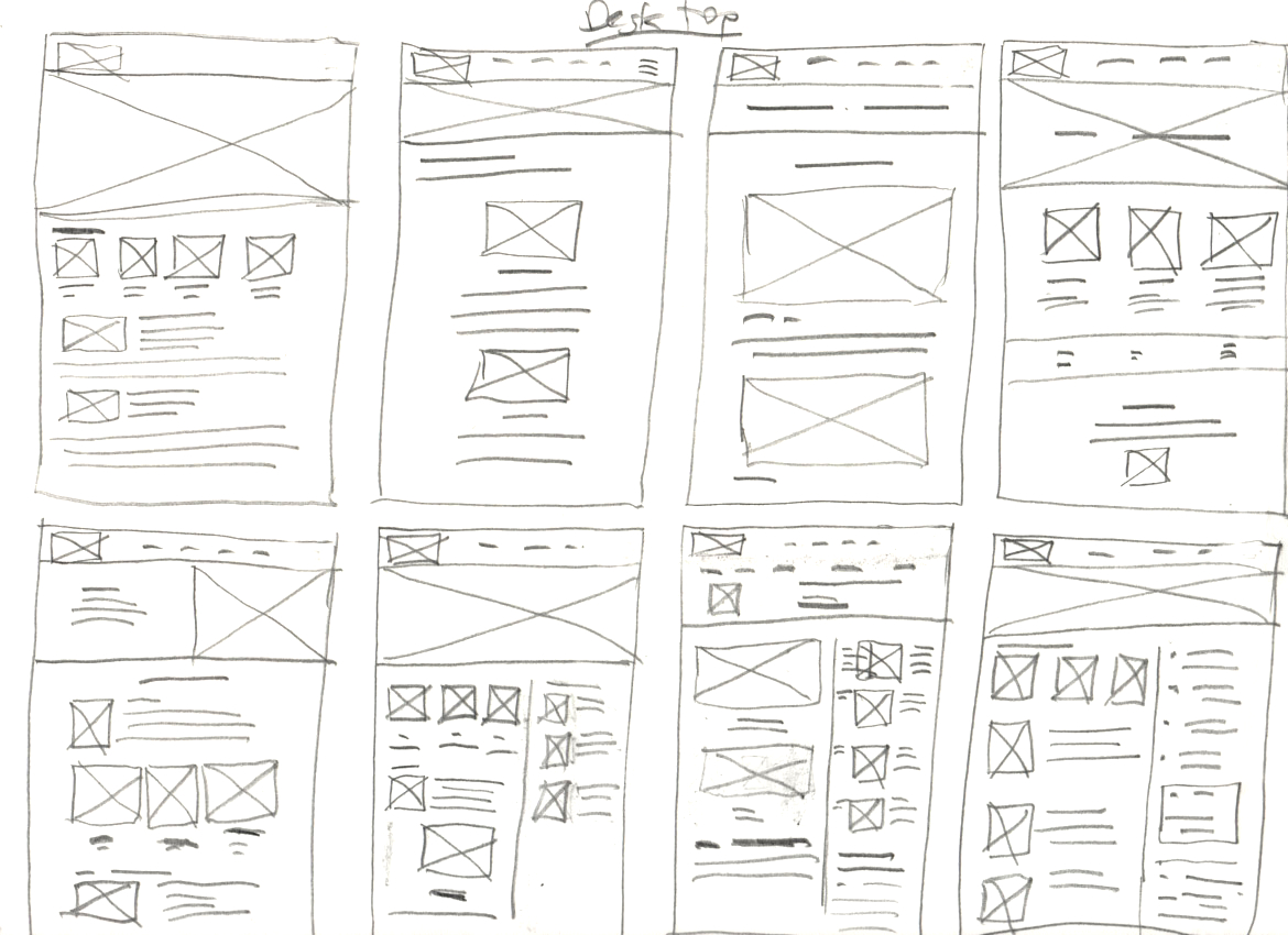 pencil desktop wireframes